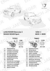 Erich Jaeger 737231 Consignes De Montage