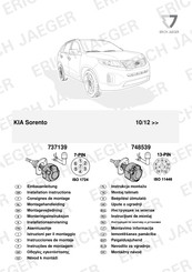 Erich Jaeger 737139 Consignes De Montage