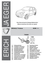 Erich Jaeger 735291 Consignes De Montage