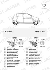 Erich Jaeger 737204 Consignes De Montage