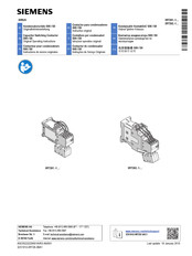 Siemens SIRIUS 3RT261.-1 Serie Instructions De Service Originales