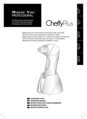 Magic Vac PROFESSIONAL Cheffy Plus Instructions Sur Le Fonctionnement