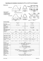 Pfannenberg PY X-L-15 Guide D'utilisation Et De Montage