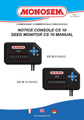 Monosem CS 10 16 Notice