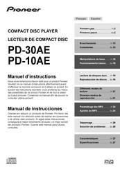 Pioneer PD-30AE Manuel D'instructions