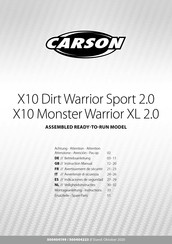 Carson X10 Dirt Warrior Sport 2.0 Mode D'emploi