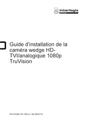 Interlogix TruVision TVW-2401 Guide D'installation