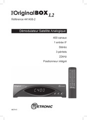 Metronic THE Original BOX 1.2 Mode D'emploi