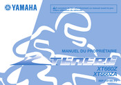 Yamaha TENERE XT660ZA 2010 Manuel Du Propriétaire