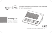 Serene VM-150 Guide D'utilisation