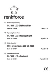 Renkforce 1384394 Mode D'emploi