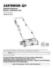EarthWise DT71613 Manuel Du Propriétaire