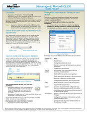 Motion CL900 Démarrage