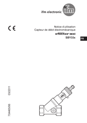 IFM Electronic efector 300 SBY33 Serie Notice D'utilisation