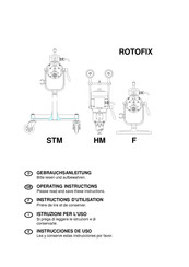 SUHNER ROTOFIX HM Instructions D'utilisation