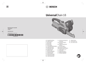 Bosch UniversalChain 18 Notice Originale