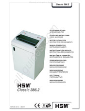 HSM Classic 386.2 Notice D'utilisation