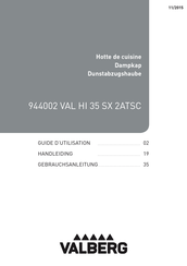 VALBERG 944002 VAL HI 35 SX 2ATSC Guide D'utilisation
