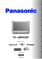 Panasonic TX-28PK20F Mode D'emploi