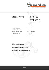 Schwamborn STR 580 Mode D'emploi