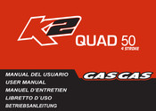 GAS GAS K2 QUAD 50 4 STROKE Manuel D'entretien