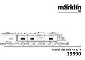 marklin 39590 Mode D'emploi