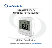Salus ST921WF SOLO Guide D'installation