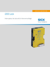 SICK i200 Lock Notice D'instruction