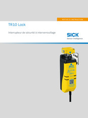 Sick TR10 Lock Notice D'instruction