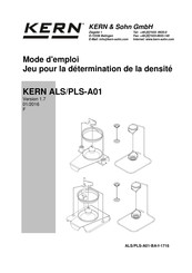 KERN ALS-A01 Mode D'emploi