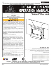 Timberwolf EPI22-1 Manuel D'installation Et D'utilisation