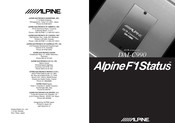 Alpine F1 Status DAI-C990 Mode D'emploi