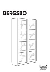 IKEA BERGSBO Serie Mode D'emploi