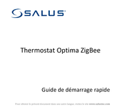 Salus Optima ZigBee Guide De Démarrage Rapide