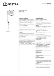 GESTRA NRG 26-60 Fiche Technique