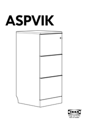 IKEA ASPVIK Série Mode D'emploi