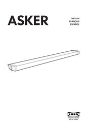 IKEA ASKER Série Mode D'emploi