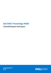 Dell EMC PowerEdge R650 Caractéristiques Techniques