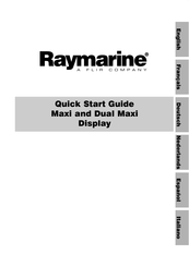 Raymarine Dual Maxi Guide De Démarrage Rapide