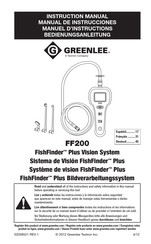 Greenlee FishFinder Plus FF200 Manuel D'instructions