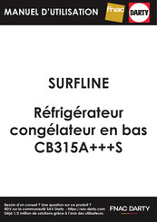 Surfline CB315A+++S Serie Instructions D'utilisation