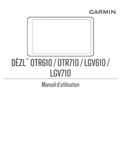 Garmin DEZL LGV610 Manuel D'utilisation