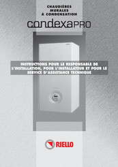 Riello Condexa PRO Instructions D'installation
