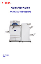 Xerox WorkCentre 7345 Guide D'utilisation Rapide