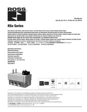 Ross RSe Serie Instructions D'utilisation