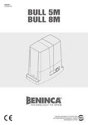 Beninca BULL 5M Mode D'emploi