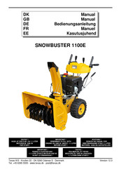 Texas SNOWBUSTER 1100E Manuel