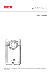 RCA EZ2120 Serie Guide De L'utilisateur