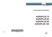 DEUTZ-FAHR AGROPLUS 95 Utilisation Et Entretien