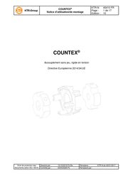 KTR-Group COUNTEX Notice D'utilisation/De Montage